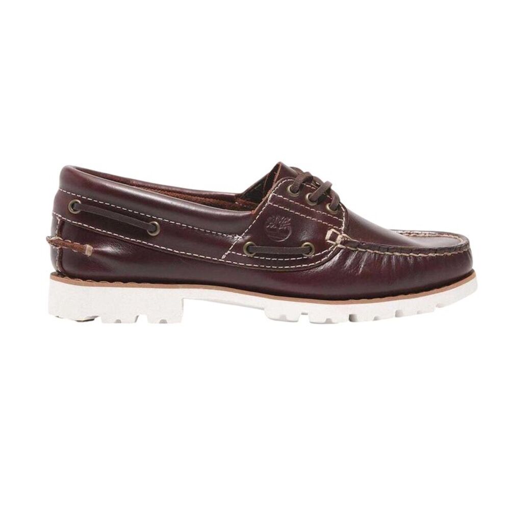 Timberland Womens/Ladies Noreen Leather Boat Shoes / Brown